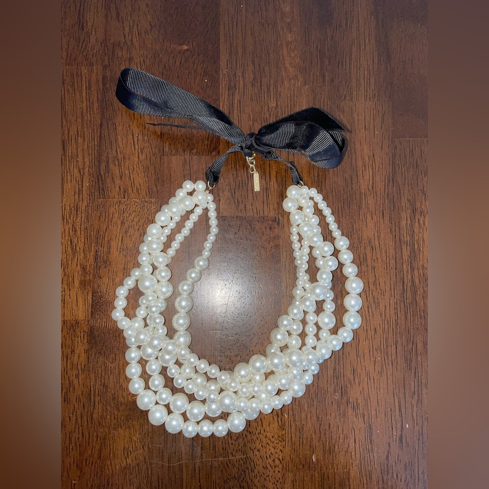 Faux Pearl Necklace